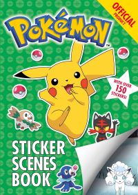 Book Cover for The Official Pokémon Sticker Scenes Book by Pokémon