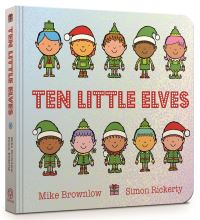 Book Cover for Ten Little Elves by Michael Brownlow