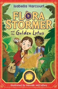 Book Cover for Flora Stormer and the Golden Lotus by Isabella Harcourt
