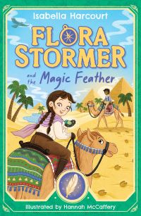 Book Cover for Flora Stormer and the Magic Feather by Isabella Harcourt