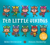 Book Cover for Ten Little Vikings by Michael Brownlow