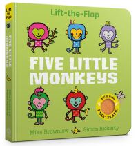 Book Cover for Five Little Monkeys by Michael Brownlow