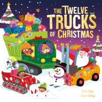 Book Cover for The Twelve Trucks of Christmas by Evie Day