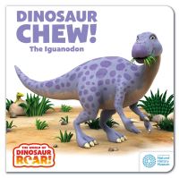 Book Cover for Dinosaur Chew! The Iguanodon by Peter Curtis, Paul Stickland, England Natural History Museum London