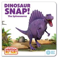 Book Cover for Dinosaur Snap! The Spinosaurus by Peter Curtis, Jeanne Willis, Paul Stickland, England Natural History Museum London