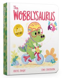 Book Cover for The Wobblysaurus by Rachel Bright