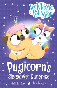 Book Cover for Pugicorn's Sleepover Surprise by Matilda Rose