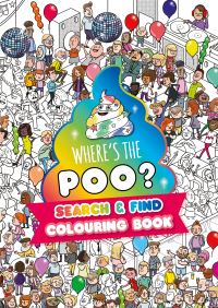 Book Cover for Where's the Poo? A Search and Find Colouring Book by Alex Hunter