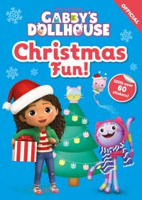Book Cover for DreamWorks Gabby's Dollhouse: Christmas Fun! by Official Gabbys Dollhouse