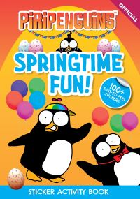 Book Cover for Piripenguins: Springtime Fun! Sticker Activity Book by Official Piripenguins