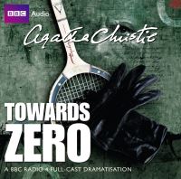 Book Cover for Towards Zero by Agatha Christie