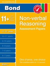 Book Cover for Bond Non-Verbal Reasoning Assessment Papers. Book 1 11+-12+ Years by Alison Primrose