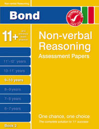 Book Cover for Bond Non-Verbal Reasoning Assessment Papers 9-10 Years Book 2 by Nicola Morgan