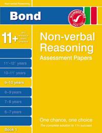 Book Cover for Bond Non-Verbal Reasoning Assessment Papers. Book 1 9-10 Years by Andrew Baines