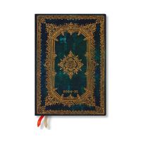 Book Cover for Astra (Nova Stella) Midi 12-Month Horizontal Softcover Flexi Dayplanner 2025 (Elastic Band Closure) by Paperblanks