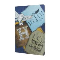 Book Cover for Moments of Magic (Harry Potter Collection) A4 Unlined Cahier by Paperblanks