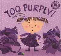 Book Cover for Too Purply! by Jean Reidy, Geneviève Leloup