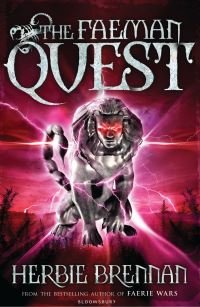 Book Cover for The Faeman Quest by Herbie Brennan