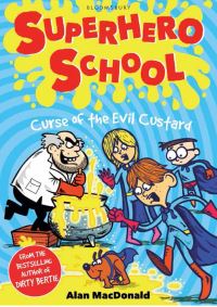 Book Cover for Curse of the Evil Custard by Alan MacDonald