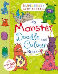 Book Cover for My Monster Doodle and Colour Book by Supriya Sahai