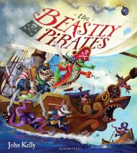 Book Cover for The Beastly Pirates by John Kelly