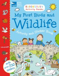 Book Cover for RSPB My First Birds and Wildlife Activity and Sticker Book by Simon Abbott