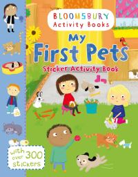 Book Cover for My First Pets Sticker Activity Book by Zoe Waring
