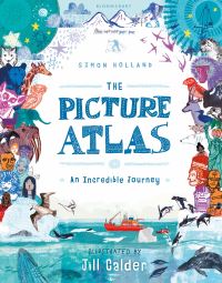 Book Cover for The Picture Atlas by Simon Holland