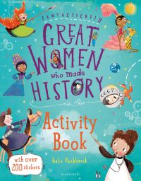 Book Cover for Fantastically Great Women Who Made History Activity Book by Kate Pankhurst