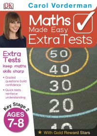 Book Cover for Extra Tests Age 7-8 by Carol Vorderman
