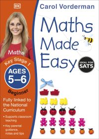 Book Cover for Maths Made Easy. Key Stage 1 Ages 5-6 by Carol Vorderman