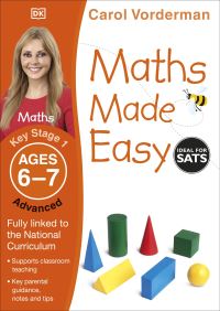 Book Cover for Maths Made Easy. Key Stage 1 Ages 6-7 by Carol Vorderman