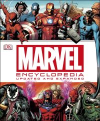 Book Cover for Marvel Encyclopedia by Tom DeFalco
