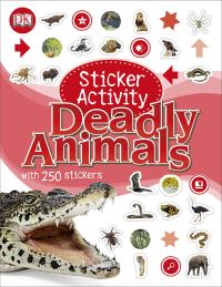 Book Cover for Sticker Activity Deadly Animals by DK