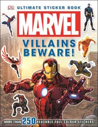 Book Cover for Marvel Villains Beware Ultimate Sticker Book! by Simon Beecroft
