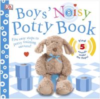 Book Cover for Boys' Noisy Potty Book by Sarah Davis