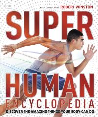 Book Cover for Superhuman Encyclopedia by Steve Parker
