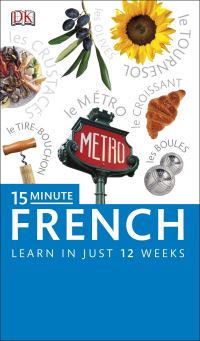 Book Cover for 15 Minute French by Caroline Lemoine