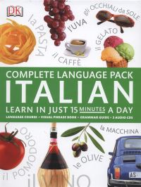 Book Cover for ITALIAN VISUAL PHRASE BOOK by Caroline Lemoine