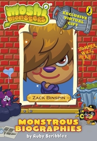 Book Cover for Zack Binspin by Ruby Scribblez, Jonathan Green