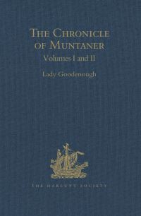 Book Cover for The Chronicle of Muntaner by Lady Goodenough