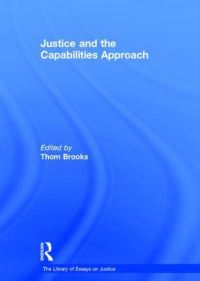 Book Cover for Justice and the Capabilities Approach by Thom Brooks