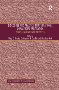 Book Cover for Discourse and Practice in International Commercial Arbitration by V K Bhatia, Christopher Candlin, Maurizio Gotti