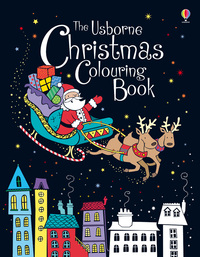 Book Cover for Christmas Colouring Book by Kirsteen Robson