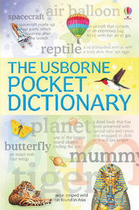 Book Cover for The Usborne Pocket Dictionary by Rachel Wardley
