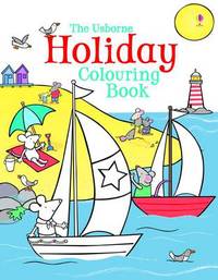 Book Cover for Holiday Colouring Book by Kirsteen Robson