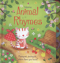 Book Cover for Usborne Animal Rhymes by Giuliana Gregori, Felicity Brooks