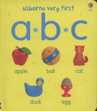 Book Cover for Usborne Very First ABC by Jo Litchfield