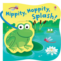 Book Cover for Hippity Hoppity Splash Bath Book by Stella Baggott