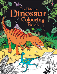 Book Cover for Dinosaurs Colouring Book by Kirsteen Robson